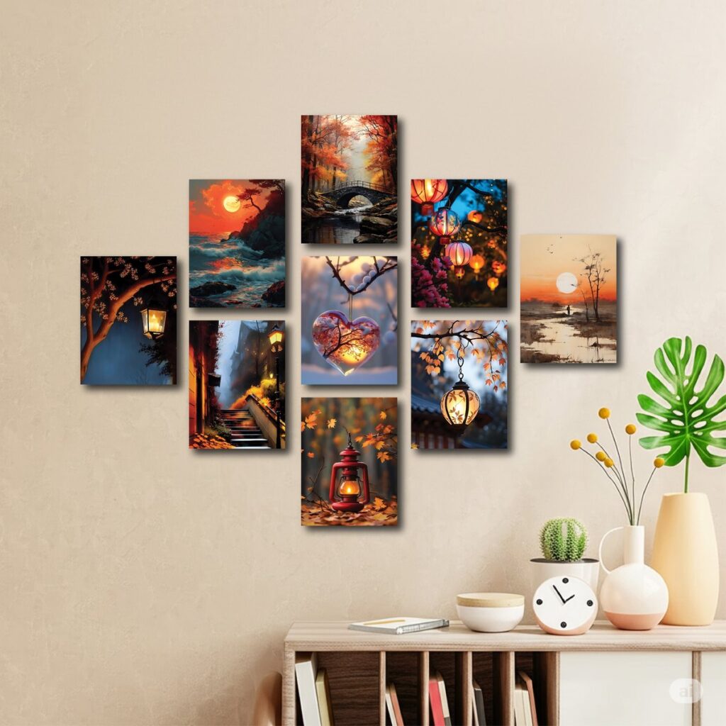 9-Piece PVC Calligraphy Wall Art product photo from Daraz Bangladesh listing