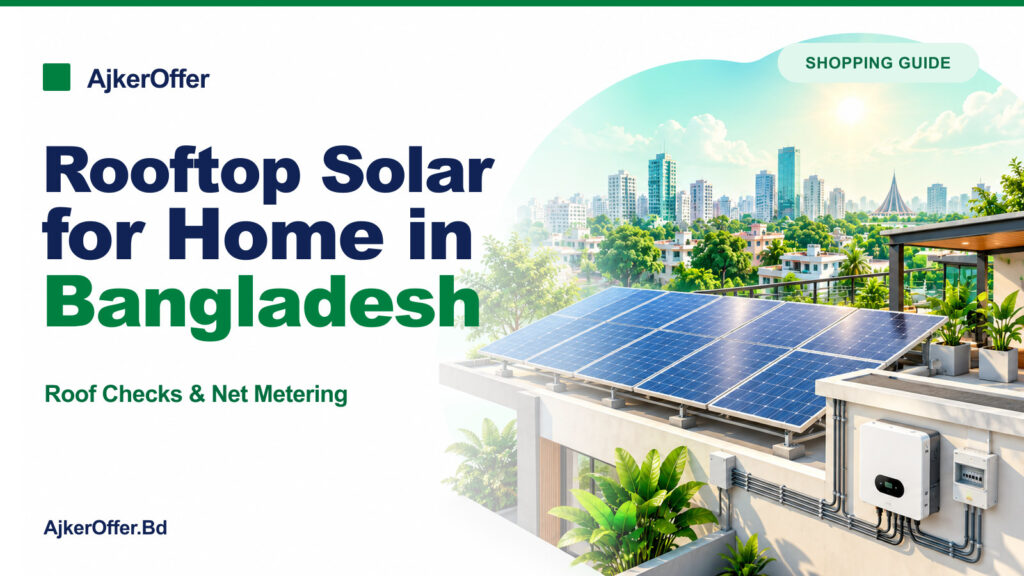 Rooftop Solar for Home in Bangladesh: Roof Checks, Net Metering and Costs