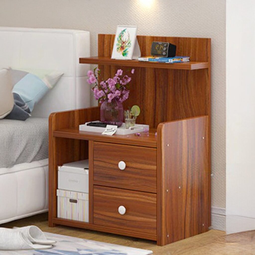Furnisha Bedside Table with Storage product photo from Daraz Bangladesh listing