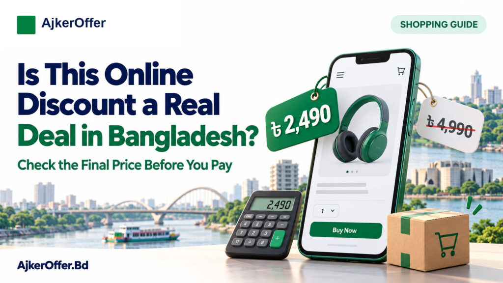 Is That Online Discount in Bangladesh a Real Deal? Check the Final Price