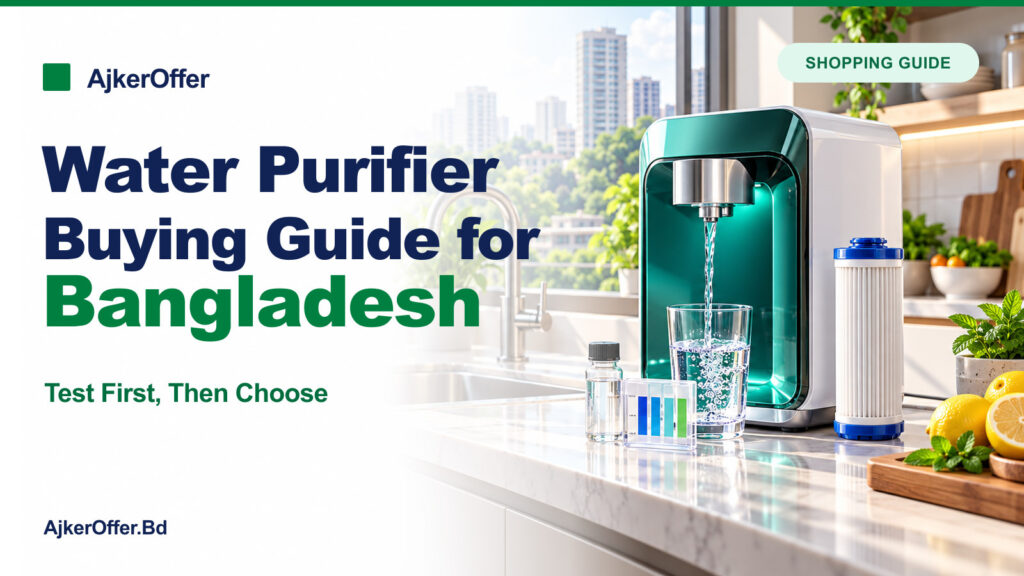 Water Purifier Buying Guide for Bangladesh: Test First, Then Choose