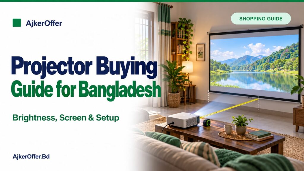 Projector Buying Guide for Bangladesh: Brightness, Screen Size and Setup