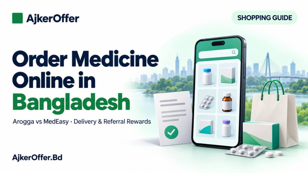 How to Order Medicine Online in Bangladesh: Arogga, MedEasy and Delivery Fees