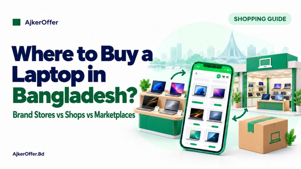 Where to Buy a Laptop in Bangladesh: Brand Outlet, Computer Shop or Marketplace?