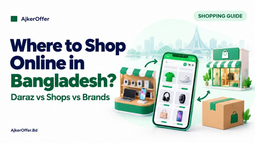Daraz, Specialist Shops or Brand Websites: Where Should You Shop Online in Bangladesh?